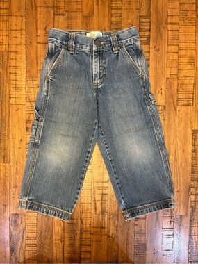 Vintage Old Navy Toddler Kids Straight-Leg Carpenter Jeans Size 3T